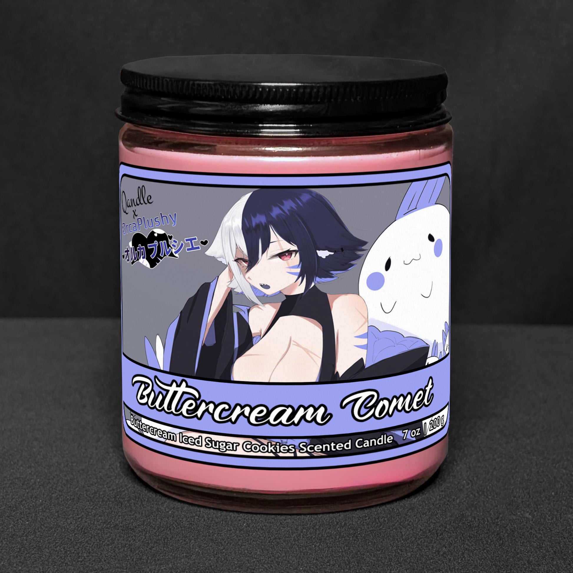 Buttercream Comet Candle