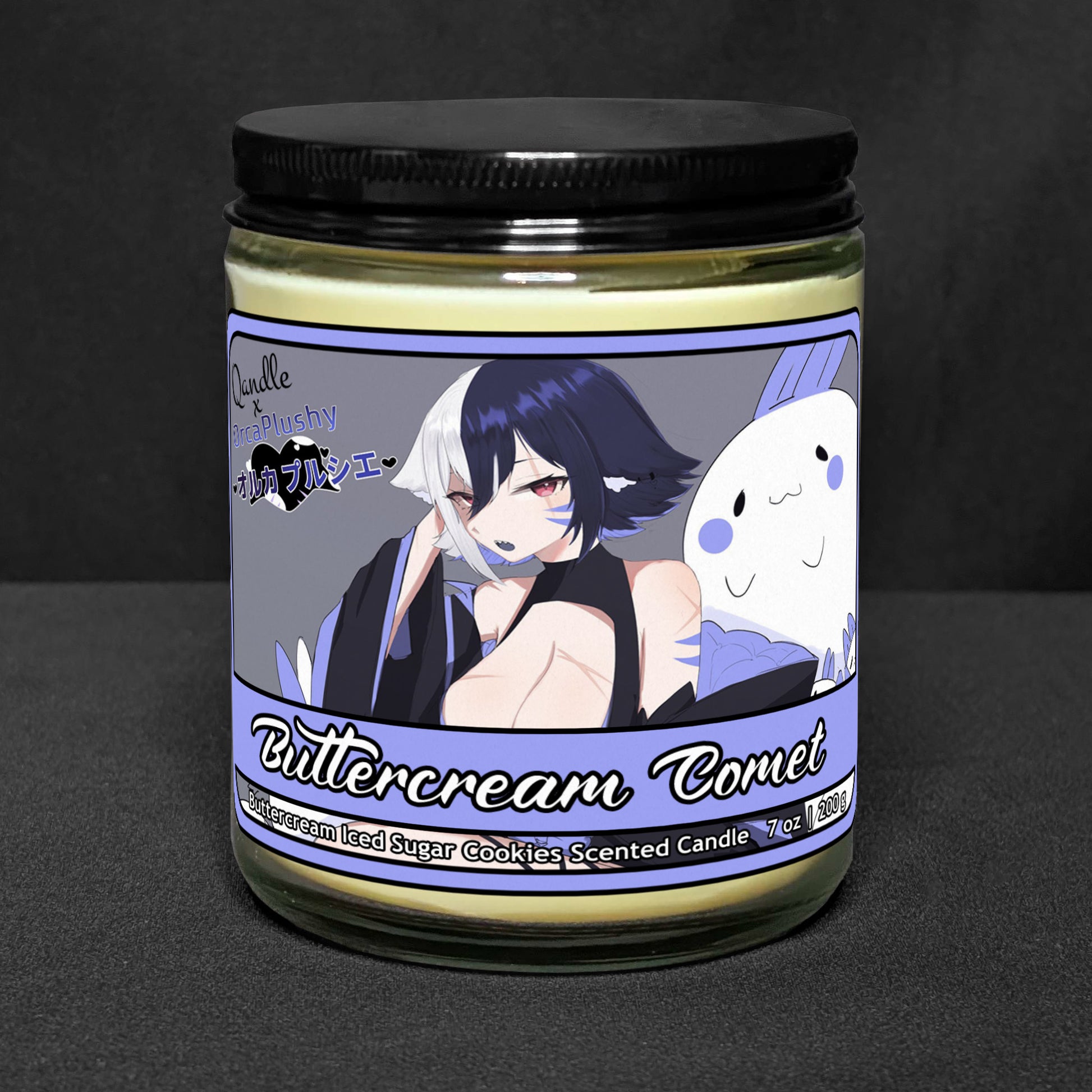 Buttercream Comet Candle