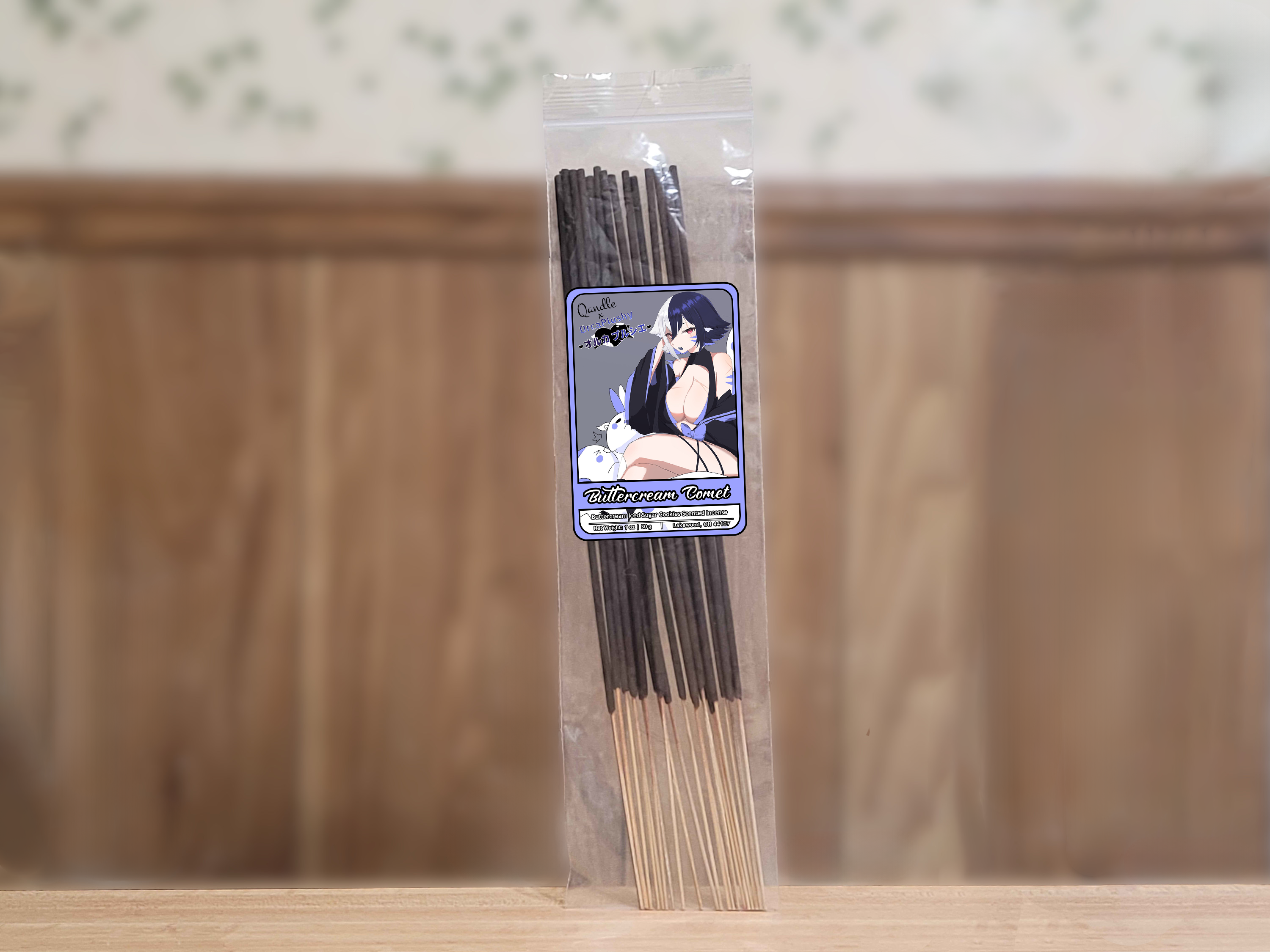 Buttercream Comet Incense Sticks