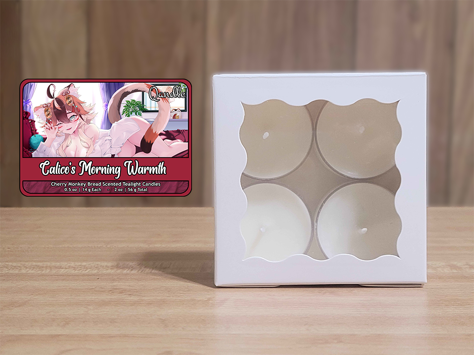 Calico's Morning Warmth Tealight Candles