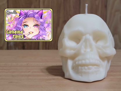 Candied Tales Skull Candle