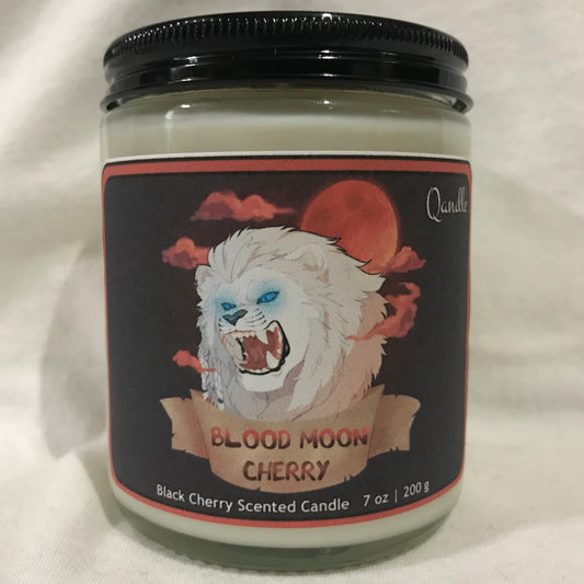 Blood Moon Cherry Candle
