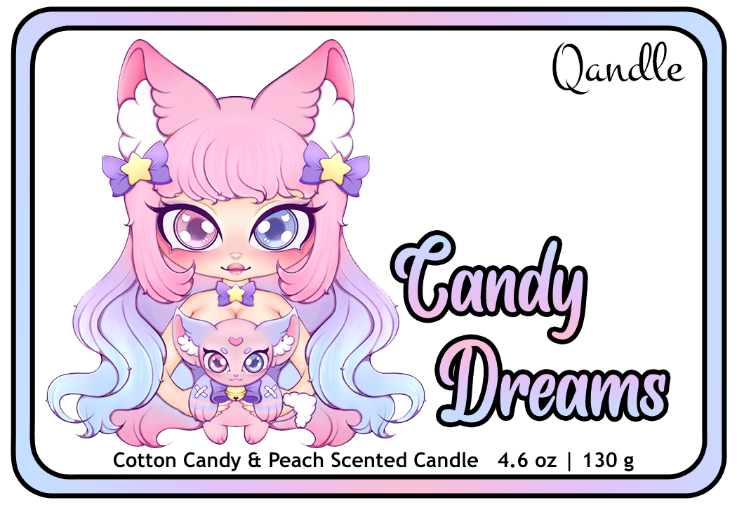 Candy Dreams Curvy Body Candle