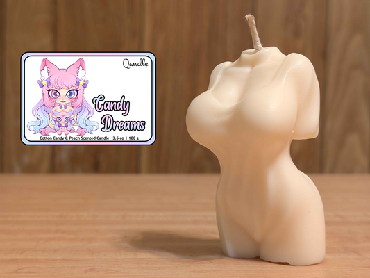 Candy Dreams Feminine Body Candle