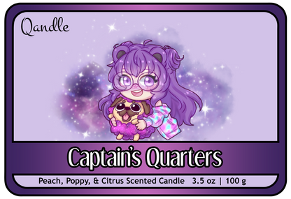 Captain's Quarters Feminine Body Candle