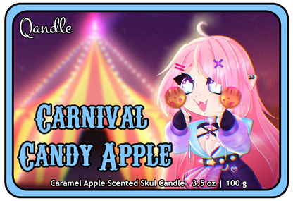 Carnival Candy Apple Feminine Body Candle