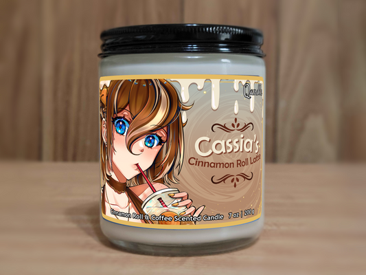 Cassia's Cinnamon Roll Latte Candle