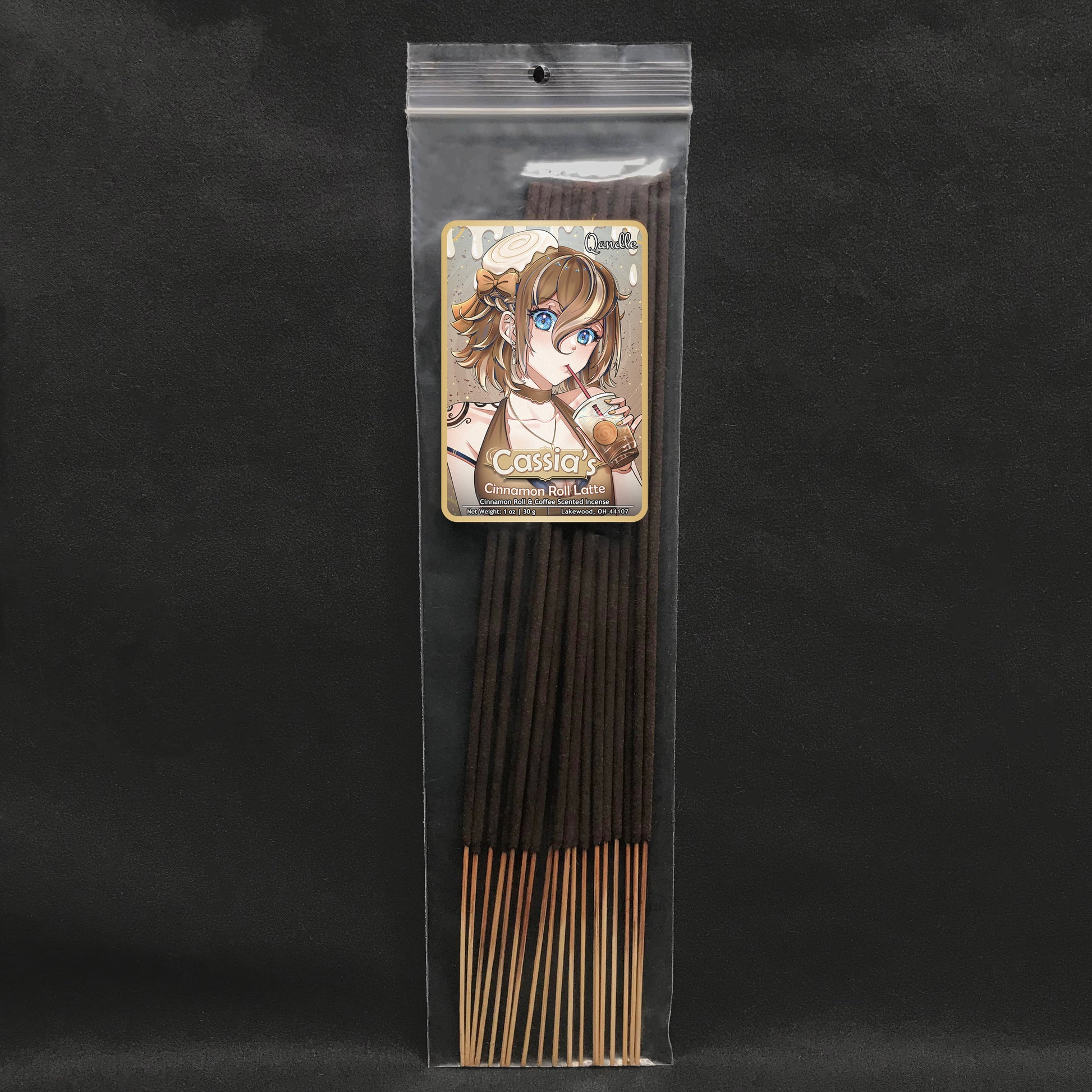 Cassia's Cinnamon Roll Latte Incense Sticks