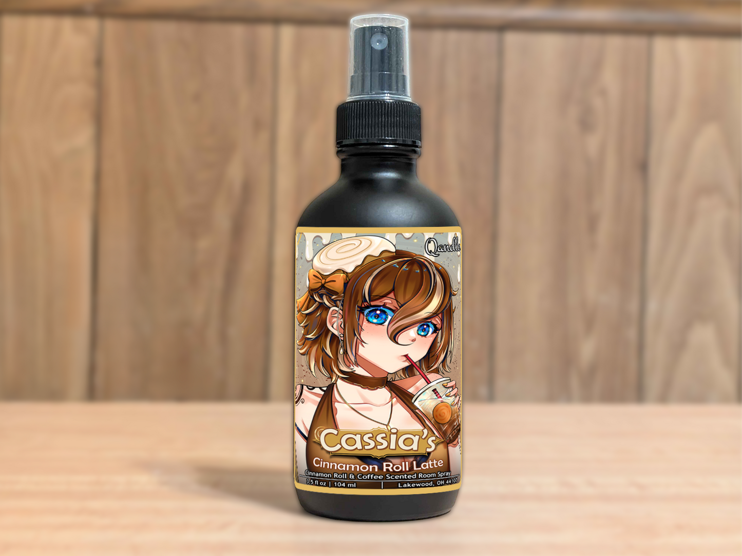 Cassia's Cinnamon Roll Latte Room Spray