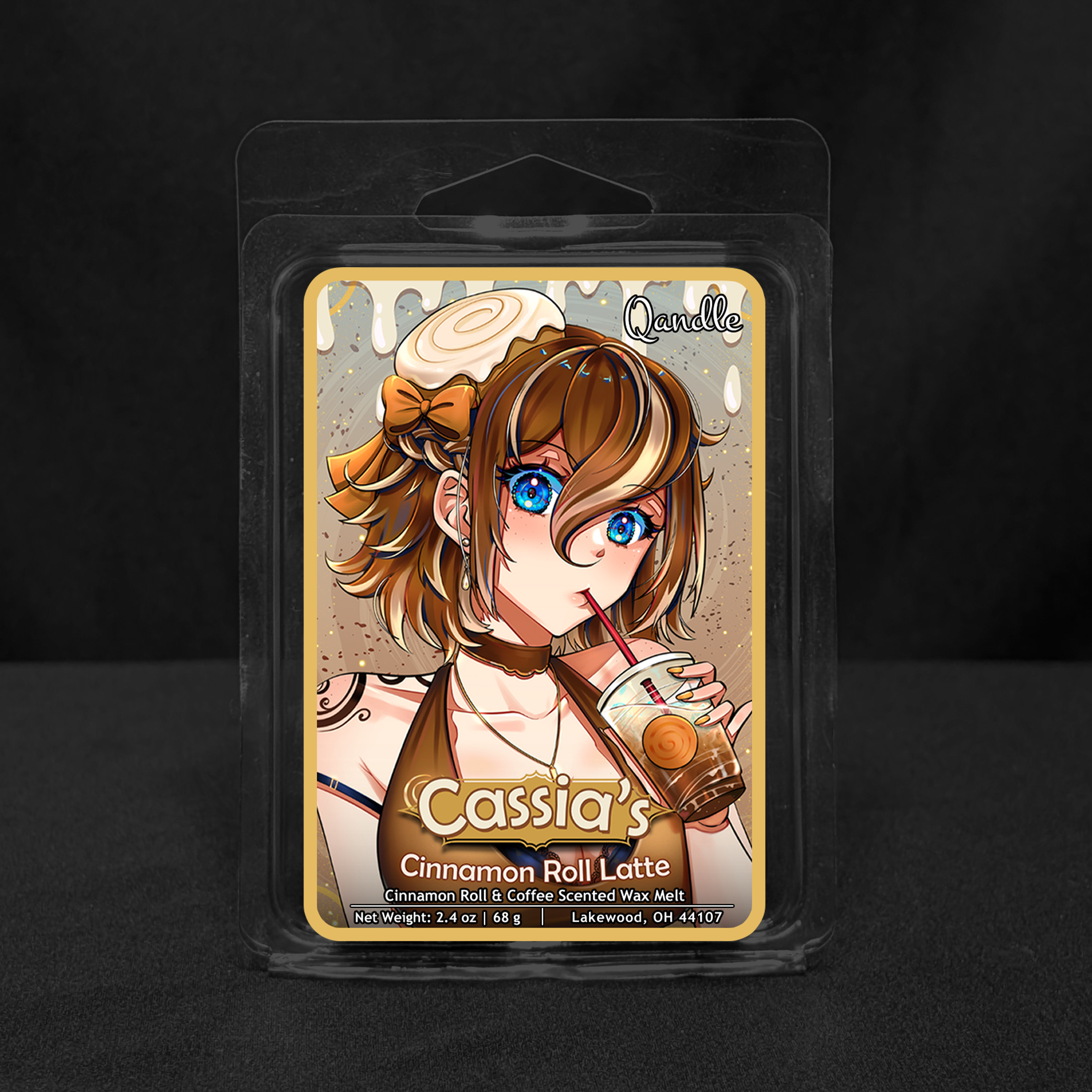 Cassia's Cinnamon Roll Latte Wax Melts