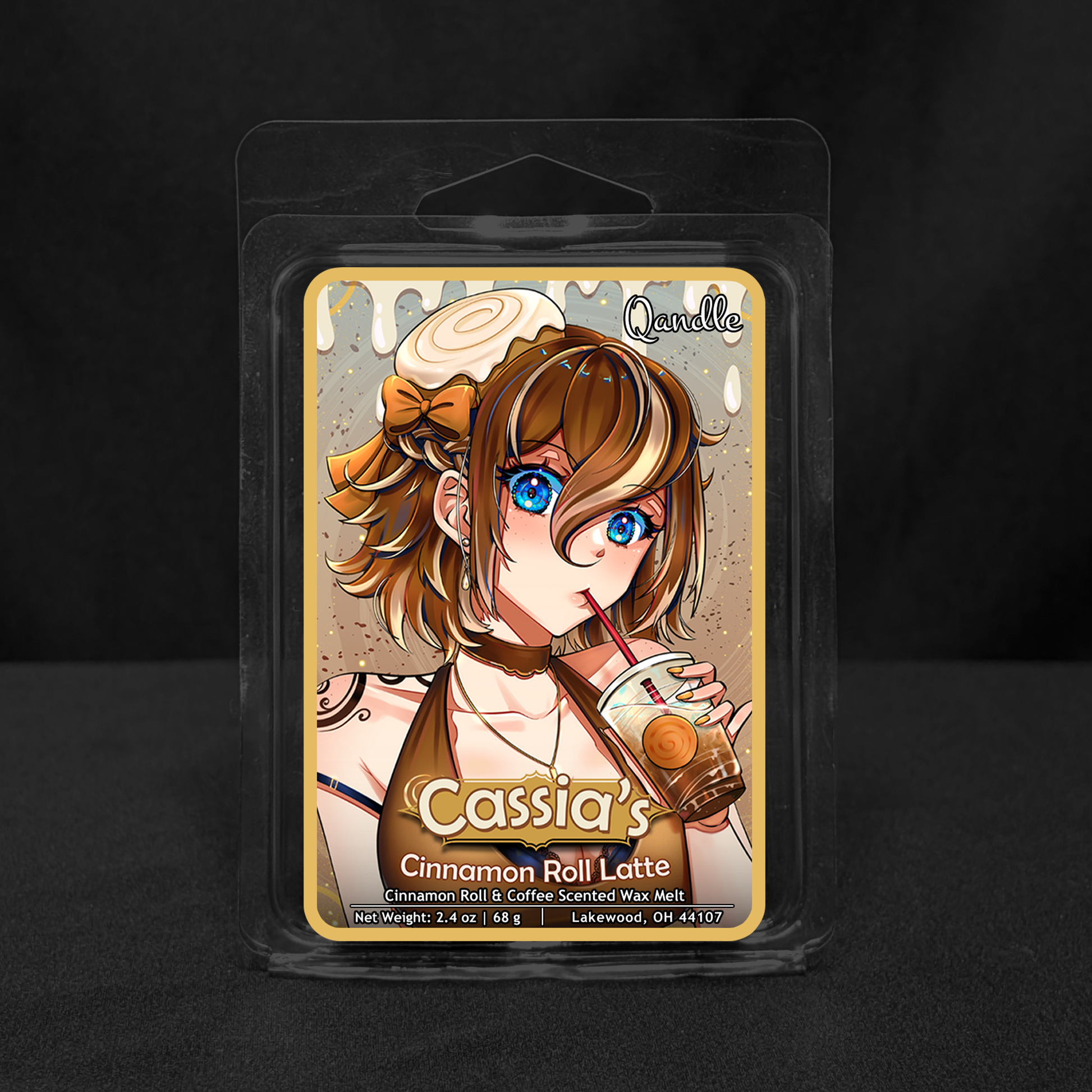 Cassia's Cinnamon Roll Latte Wax Melts