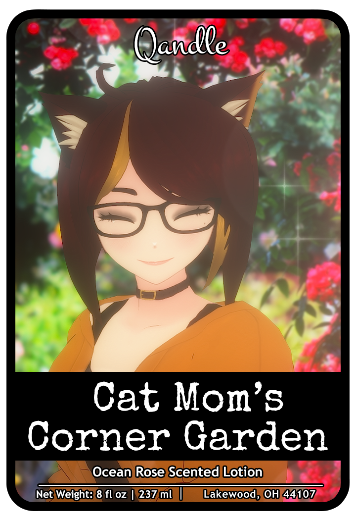 Cat Mom's Corner Garden Lotion