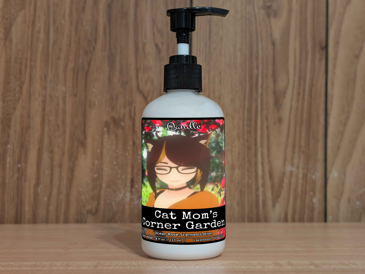 Cat Mom's Corner Garden Lotion