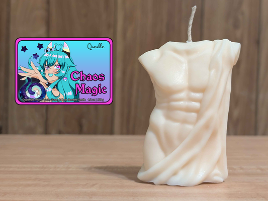 Chaos Magic Masculine Body Candle