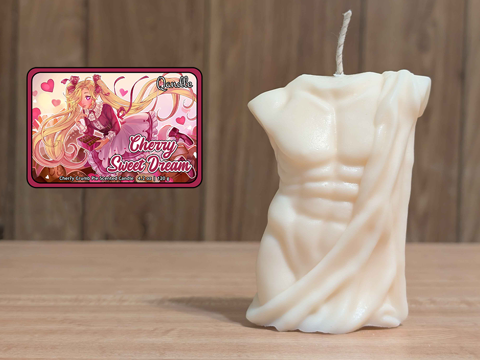 Cherry Sweet Dream Masculine Body Candle