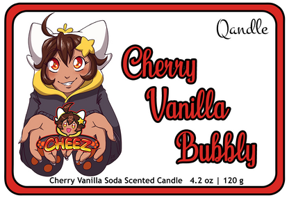 Cherry Vanilla Bubbly Masculine Body Candle