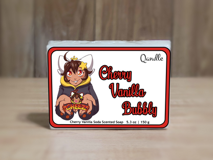 Cherry Vanilla Bubbly Soap Bar