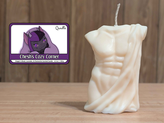 Chesh's Cozy Corner Masculine Body Candle