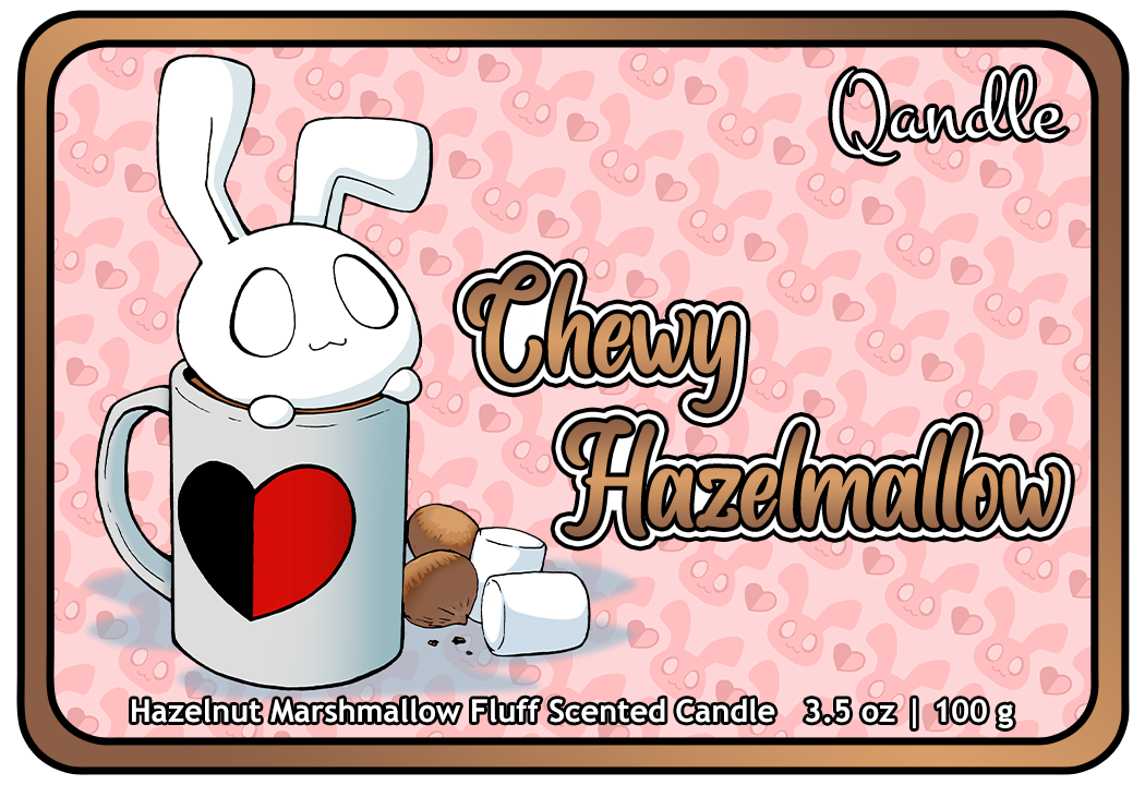 Chewy Hazelmallow Feminine Body Candle