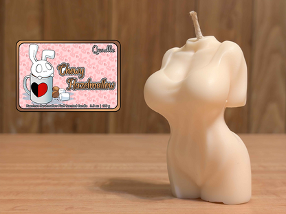 Chewy Hazelmallow Feminine Body Candle