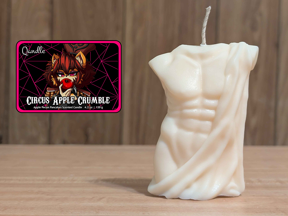 Circus Apple Crumble Masculine Body Candle