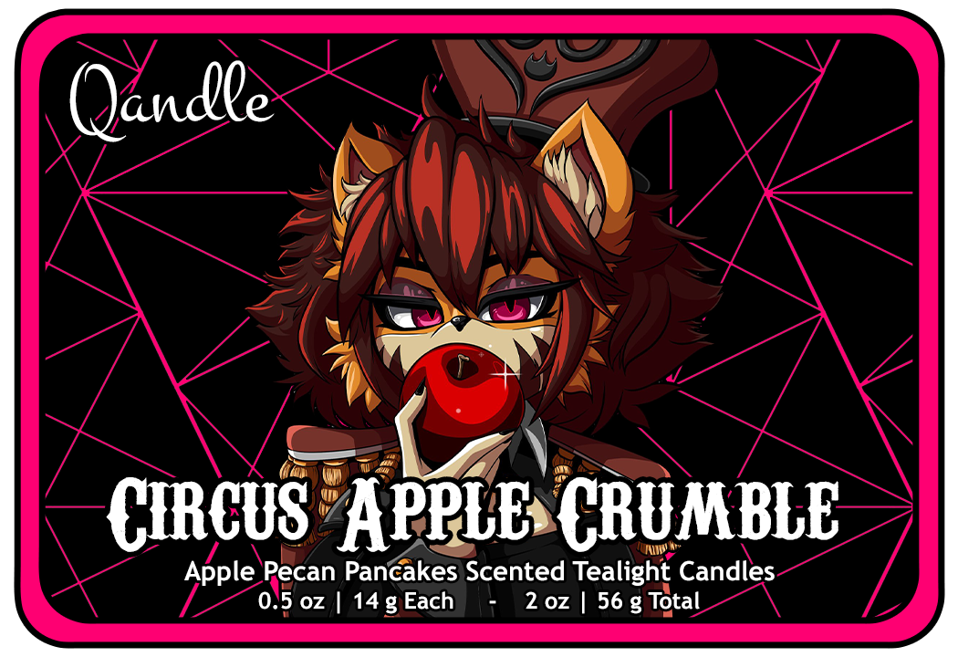 Circus Apple Crumble Tealight Candles