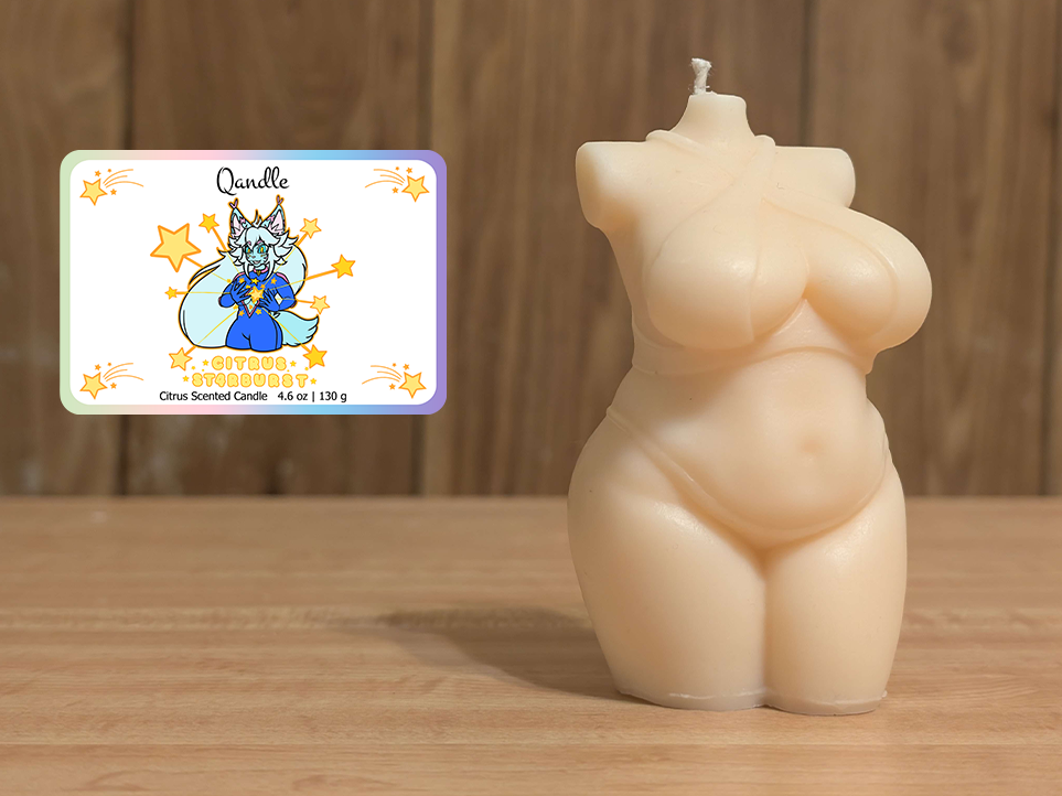 Citrus St4rburst Curvy Body Candle