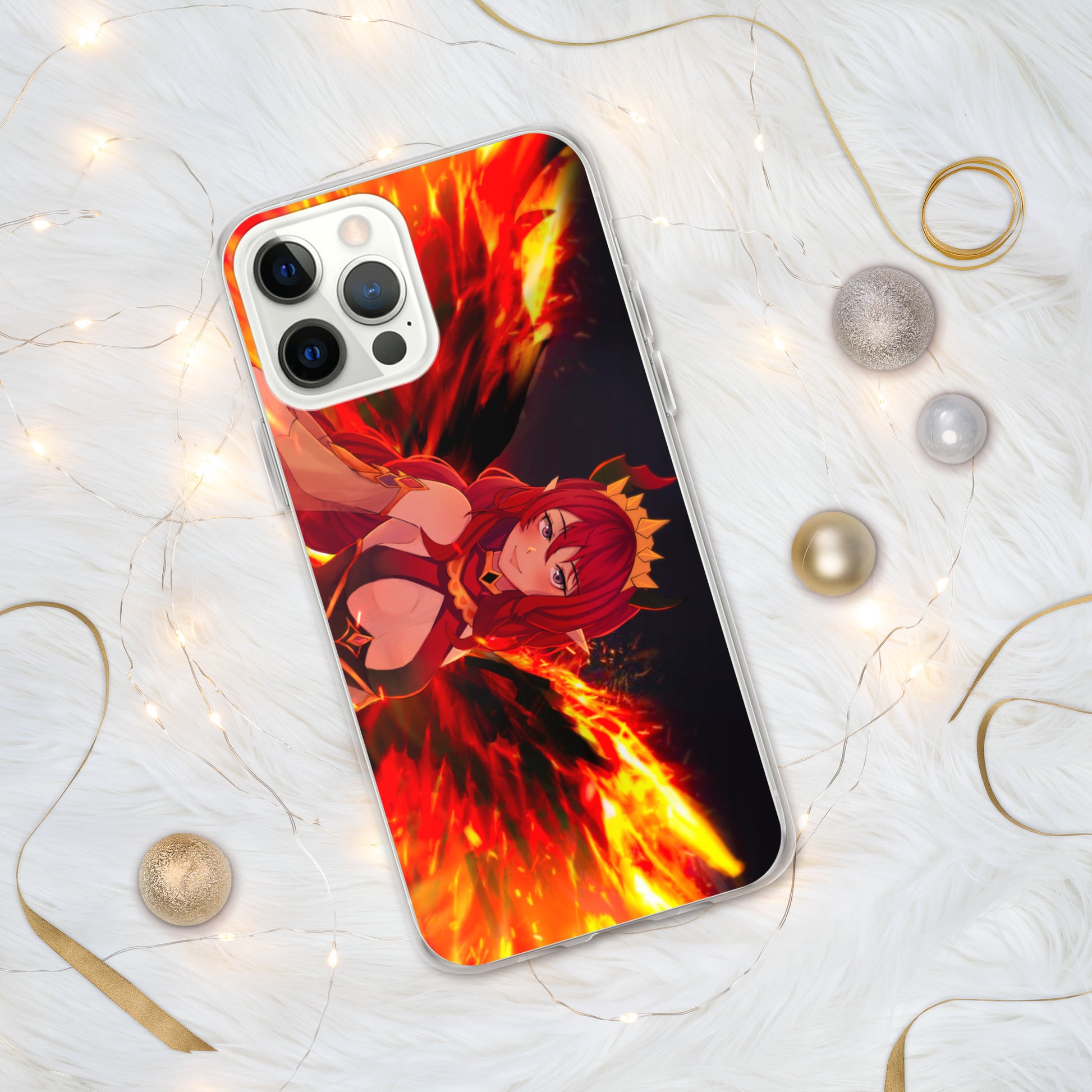 Rogue Red Fiery Wings iPhone Case • Qandle Rogue Red Fiery Wings iPhone Case • Qandle