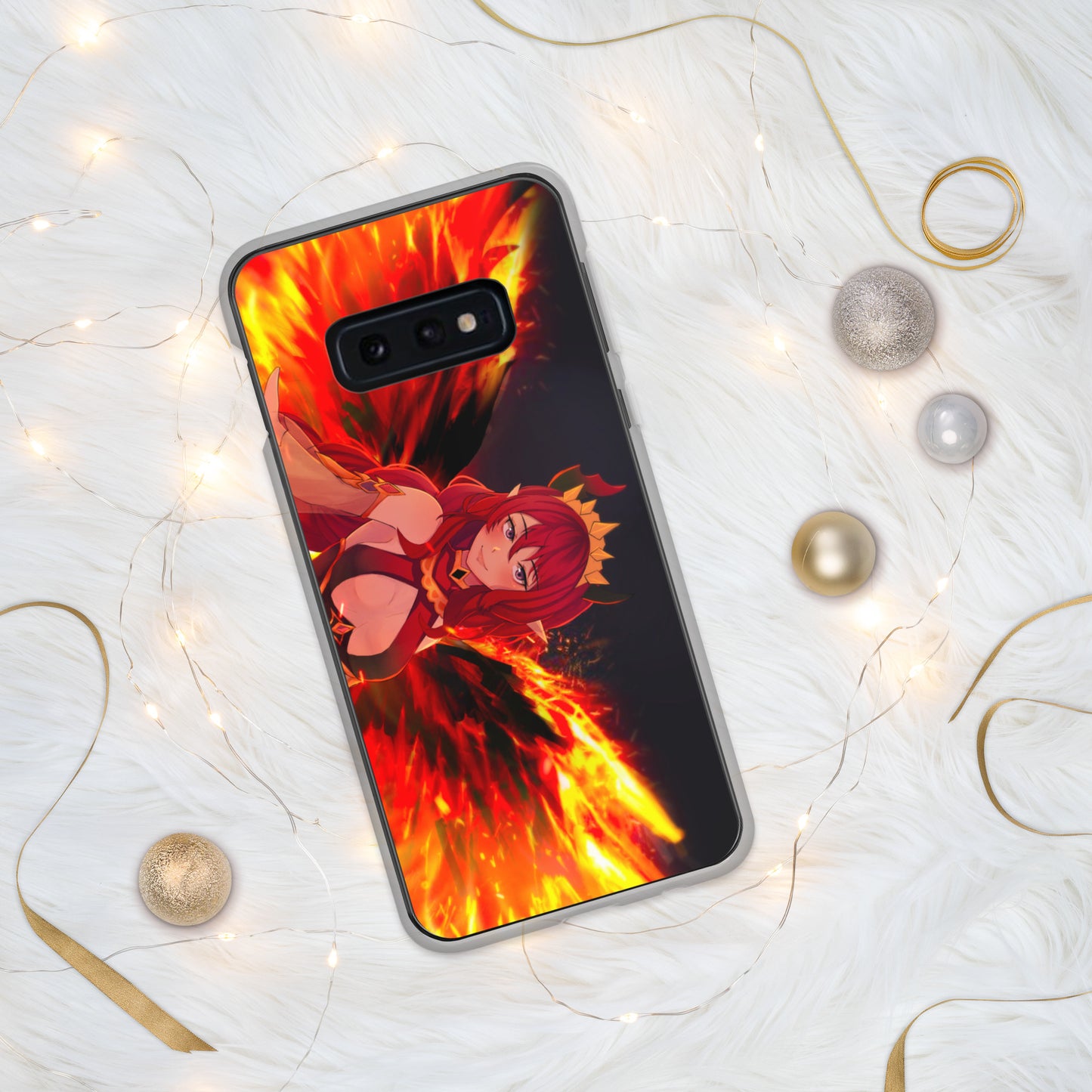 Rogue Red Fiery Wings Samsung Case