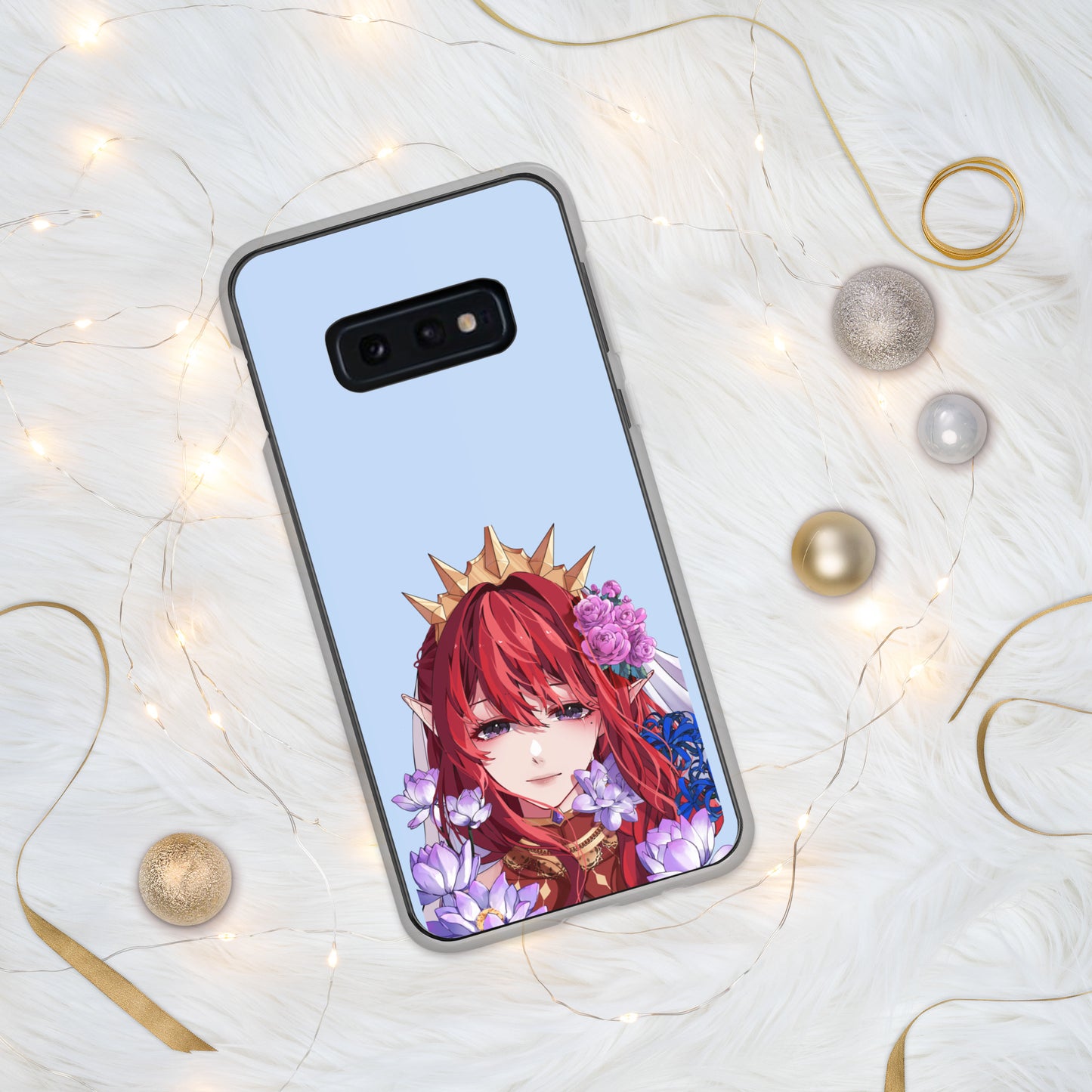 Rogue Red Floral Samsung Case