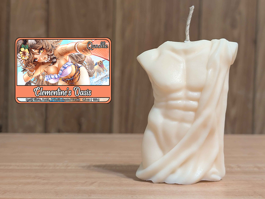 Clementine's Oasis Masculine Body Candle