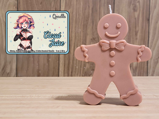 Cloud Juice Gingerbread Man Candle