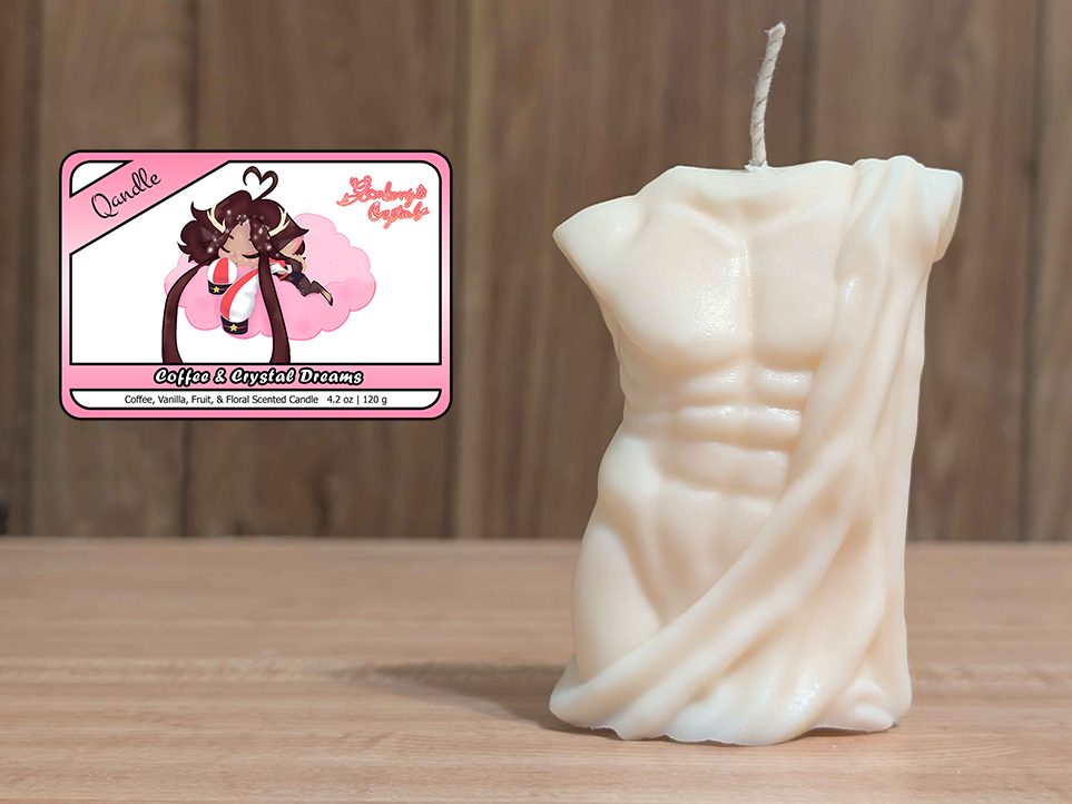 Coffee & Crystal Dreams Masculine Body Candle