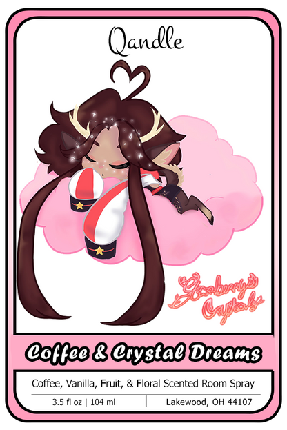 Coffee & Crystal Dreams Room Spray