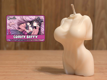 Comfy Berry Feminine Body Candle