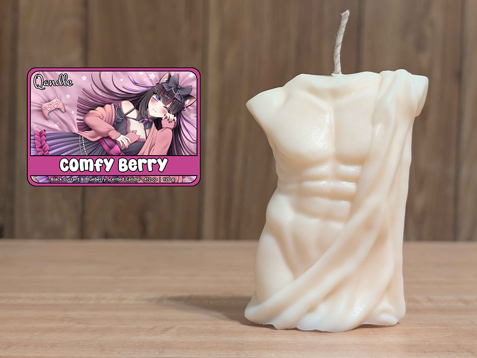 Comfy Berry Masculine Body Candle