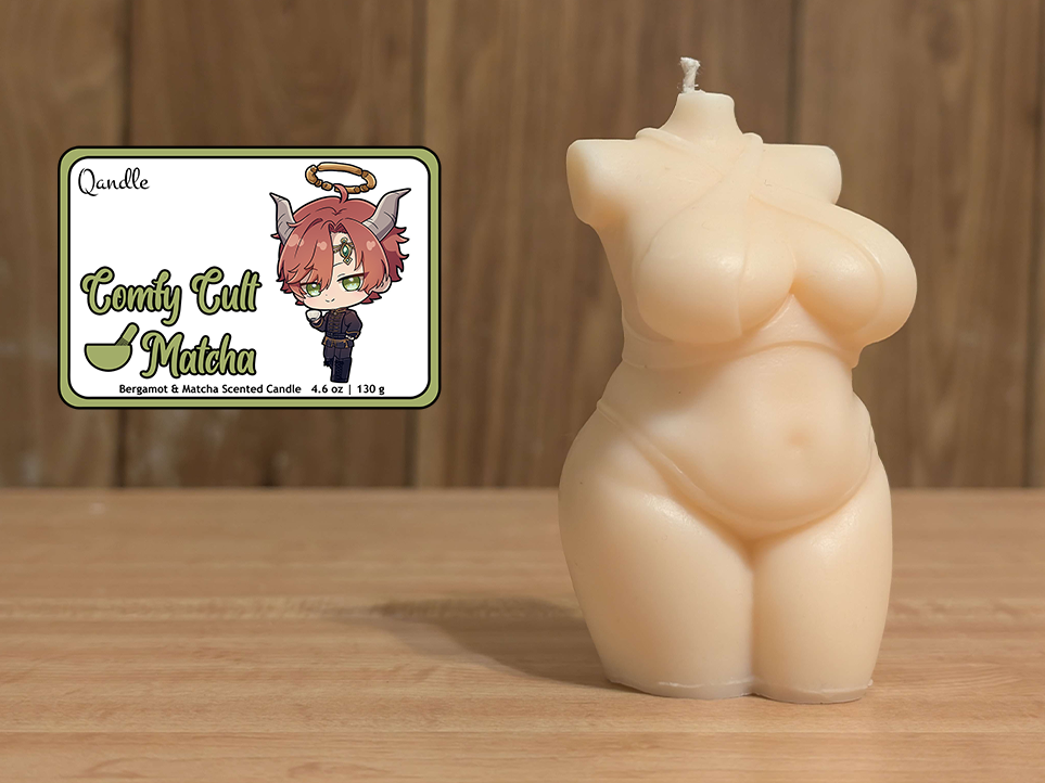 Comfy Cult Matcha Curvy Body Candle