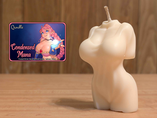 Condensed Mana Feminine Body Candle