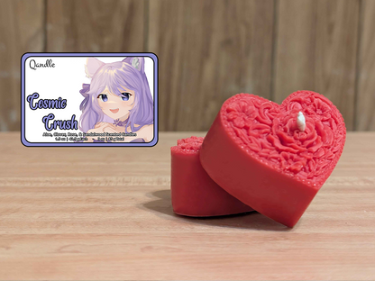 Cosmic Crush Heart Candles