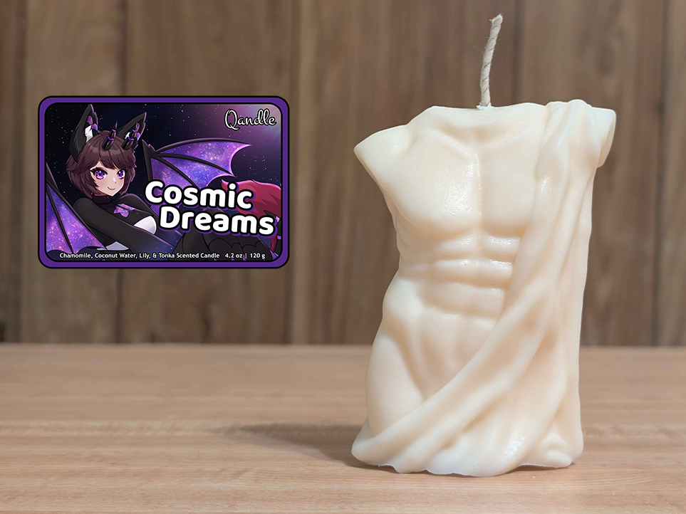 Cosmic Dreams Masculine Body Candle