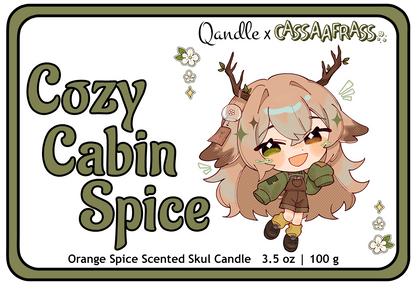 Cozy Cabin Spice Feminine Body Candle