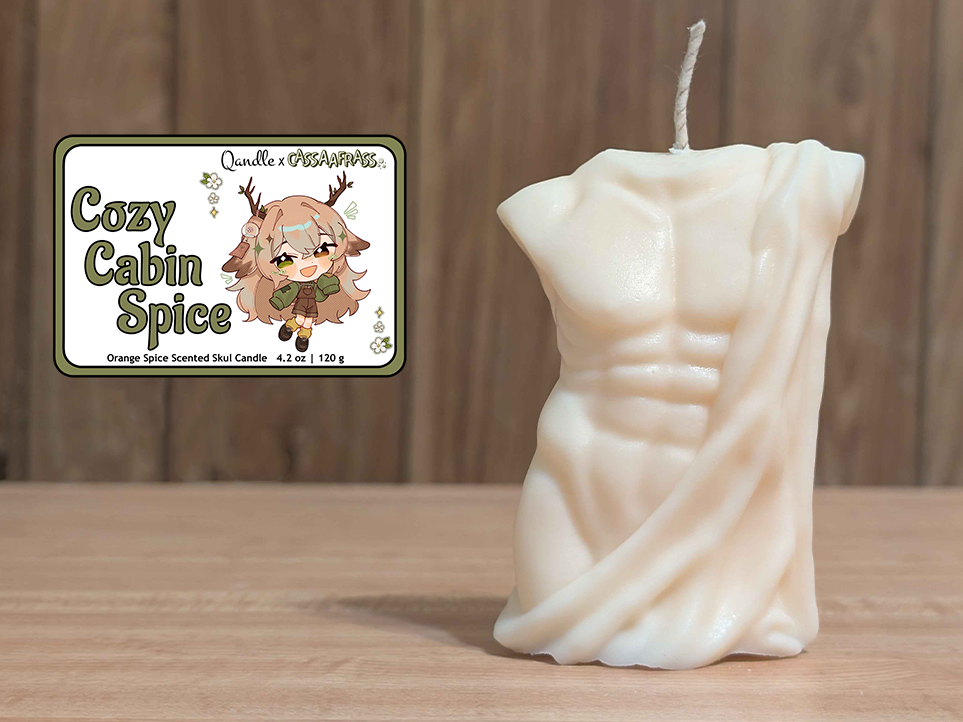 Cozy Cabin Spice Masculine Body Candle