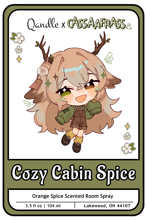 Cozy Cabin Spice Room Spray