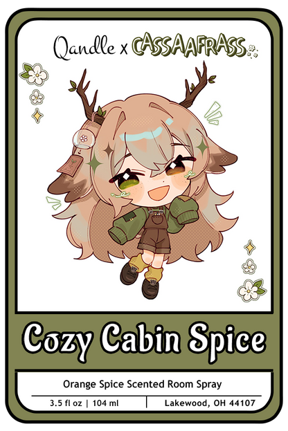 Cozy Cabin Spice Room Spray