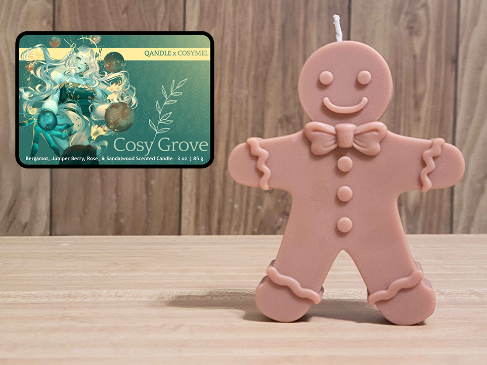 Cosy Grove Gingerbread Man Candle