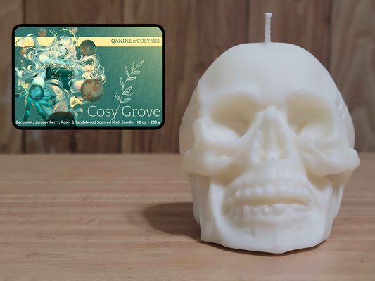 Cosy Grove Skull Candle