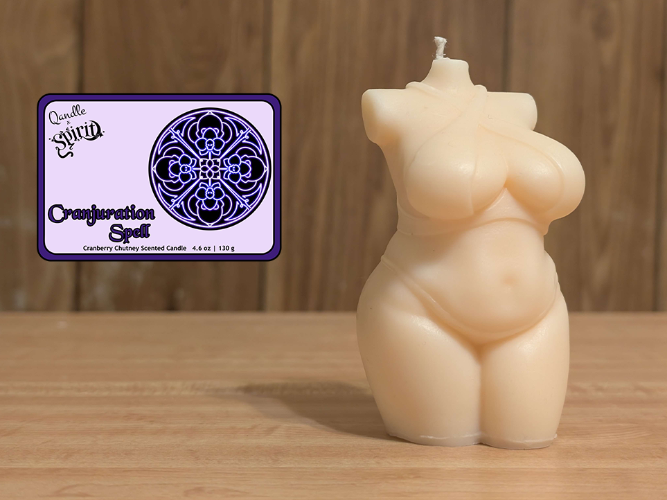 Cranjuration Spell Curvy Body Candle