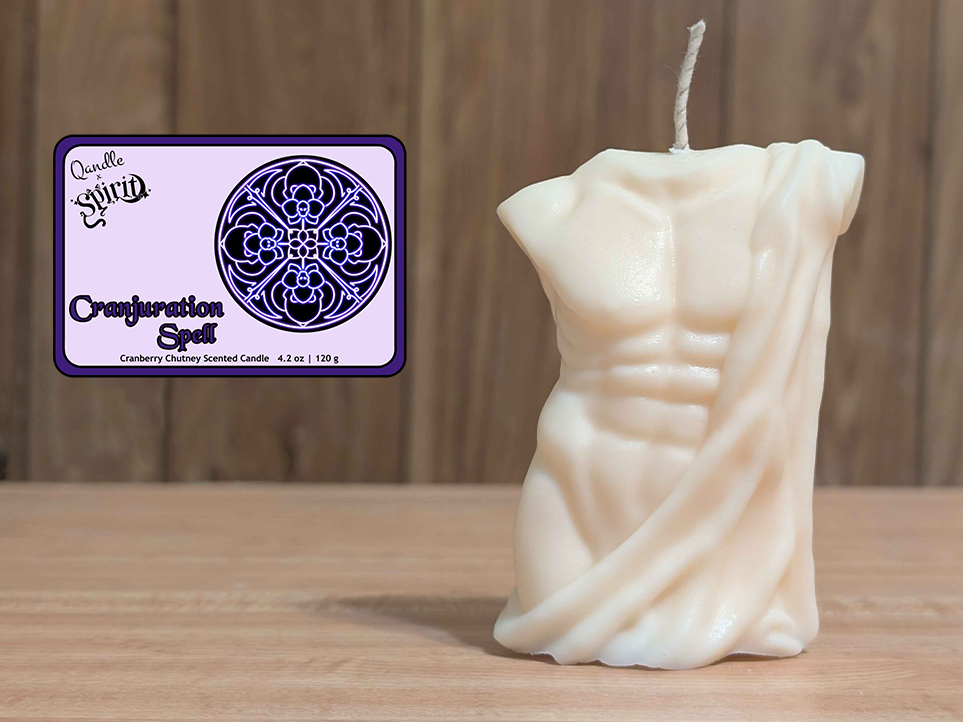 Cranjuration Spell Masculine Body Candle