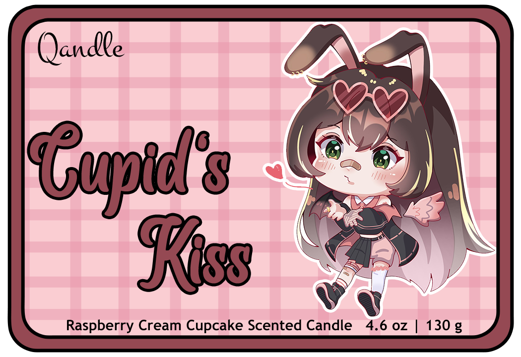 Cupid's Kiss Curvy Body Candle