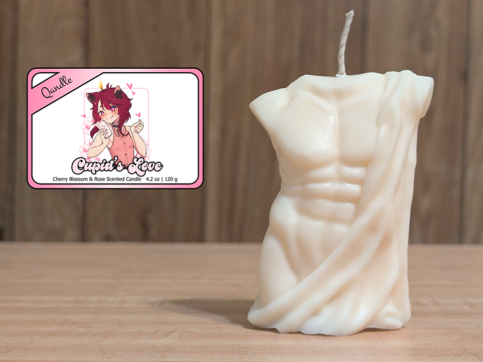 Cupid's Love Masculine Body Candle